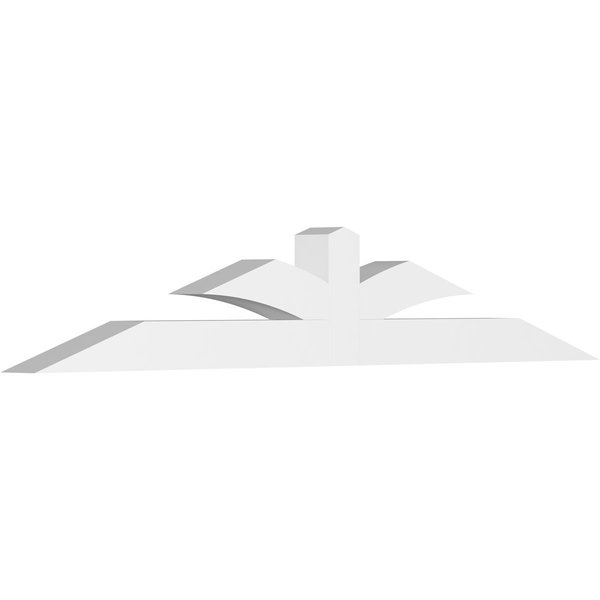 Richland Architectural Grade PVC Gable Bracket, 72